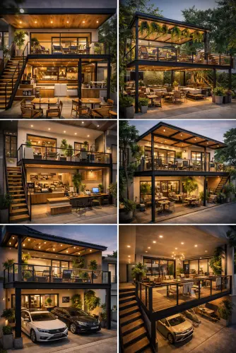 Mezannine Cafe Modern di Cilodong