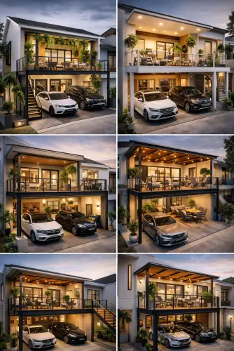 Mezannine Teras Rumah Keren di Cilodong