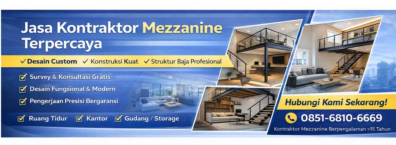 Jasa Pembuatan Mezzanine cilodong Bergaransi